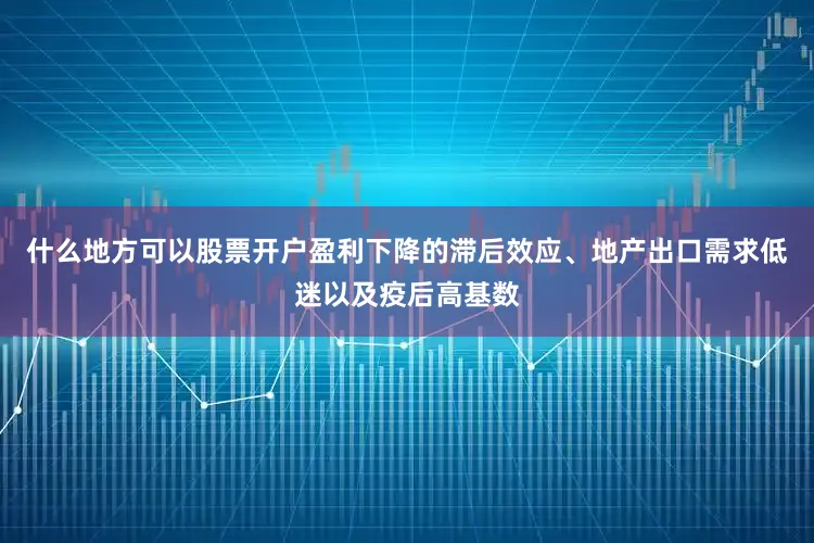 什么地方可以股票开户盈利下降的滞后效应、地产出口需求低迷以及疫后高基数